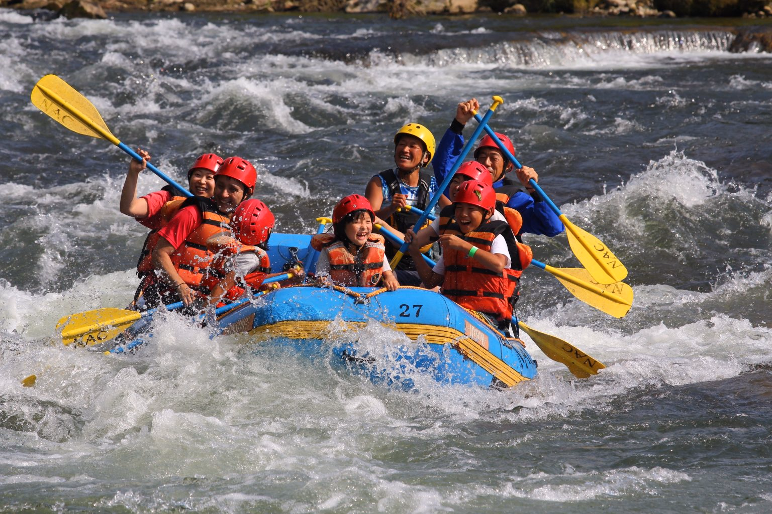 Rafting in Niseko
