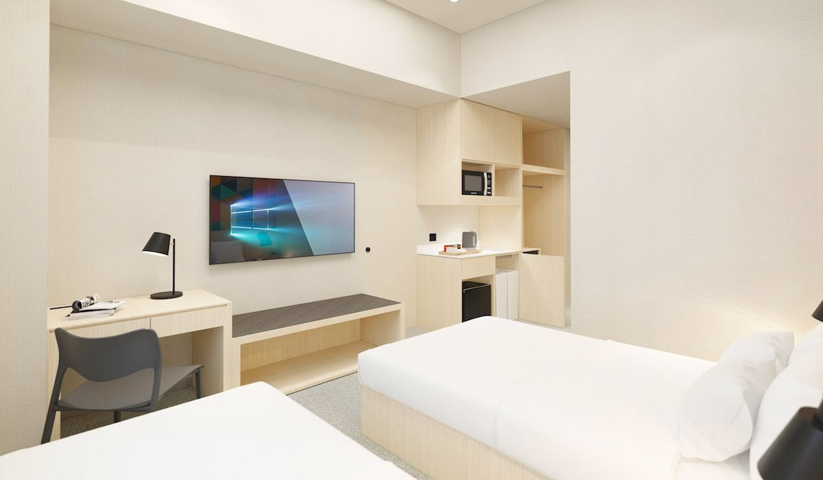 Hotel101-Niseko room TV view
