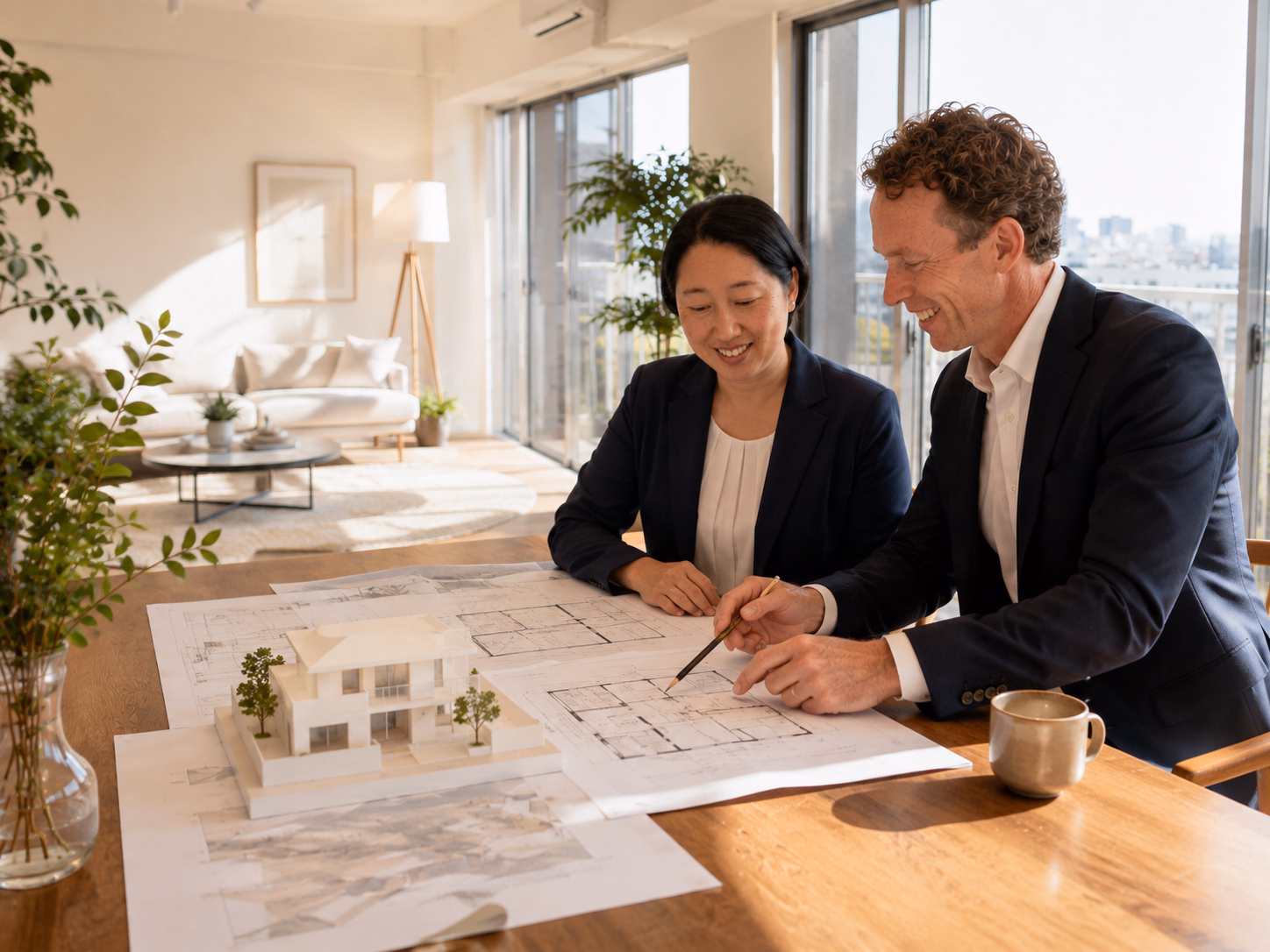 Architectural plans and new home design